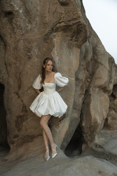 Lace Short Wedding Dress,Bridal Shower Dress ,White Short Wedding Dress US12 / As Picture Lace Short Wedding Dress,Bridal Shower Dress ,White Short Wedding Dress US12 / As Picture