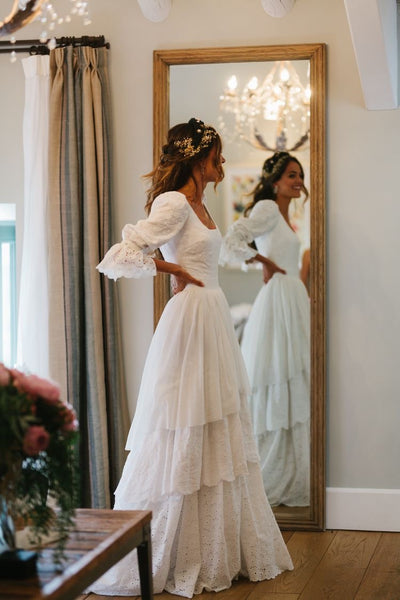 Lace Wedding Dresses,Dresses, Rustic Wedding Dress,3/4 Sleeves Lace Bridal Gown, Lantern Sleeve Wedding Dress Lace Wedding Dresses,Dresses, Rustic Wedding Dress,3/4 Sleeves Lace Bridal Gown, Lantern Sleeve Wedding Dress