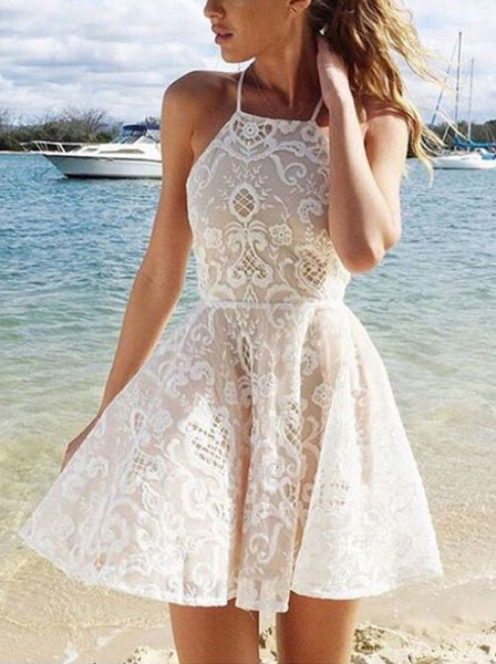Backless Lace Prom Homecoming Dress | Flosluna FlosLuna Backless Lace Prom Homecoming Dress | Flosluna FlosLuna