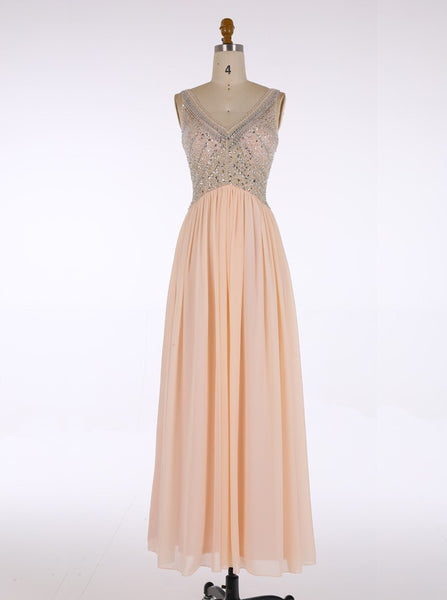 Beaded V neck Prom Dress,Beaded Short/Long Blush Dress | Flosluna FlosLuna Beaded V neck Prom Dress,Beaded Short/Long Blush Dress | Flosluna FlosLuna