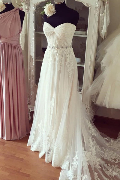 white lace prom dresses 2018 Lace White Prom Gowns 2018 Off-the-Shoulder Long White Lace Prom Gown Off White/Nude